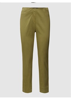 Spodnie z elastycznym pasem model ‘IGOR3’ ze sklepu Peek&Cloppenburg  w kategorii Spodnie damskie - zdjęcie 168093999