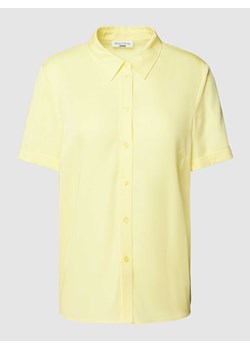 Bluzka koszulowa z lyocellu z listwą guzikową na całej długości ze sklepu Peek&Cloppenburg  w kategorii Koszule damskie - zdjęcie 168094159