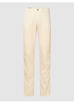 Spodnie materiałowe z lamowanymi kieszeniami model ‘Torino’ ze sklepu Peek&Cloppenburg  w kategorii Spodnie męskie - zdjęcie 168094235