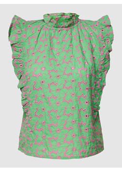 Bluzka z bawełny ze sklepu Peek&Cloppenburg  w kategorii Bluzki damskie - zdjęcie 168094847