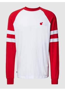 Bluzka z długim rękawem o dwukolorowym designie ze sklepu Peek&Cloppenburg  w kategorii T-shirty męskie - zdjęcie 168095336