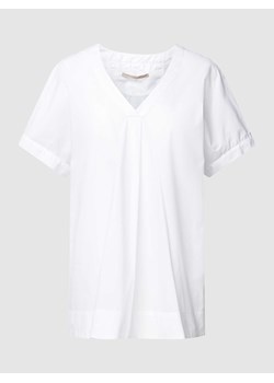 Bluzka z dekoltem w serek ze sklepu Peek&Cloppenburg  w kategorii Bluzki damskie - zdjęcie 168095718
