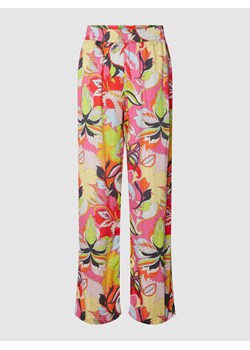 Spodnie materiałowe z nadrukiem na całej powierzchni ze sklepu Peek&Cloppenburg  w kategorii Spodnie damskie - zdjęcie 168097048