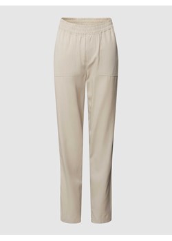 Spodnie z nakładanymi wpuszczanymi kieszeniami ze sklepu Peek&Cloppenburg  w kategorii Spodnie damskie - zdjęcie 168097407