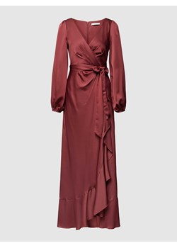 Sukienka wieczorowa z dekoltem w serek ze sklepu Peek&Cloppenburg  w kategorii Sukienki - zdjęcie 168097499