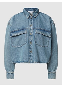 Kurtka jeansowa z kołnierzykiem typu kent ze sklepu Peek&Cloppenburg  w kategorii Kurtki damskie - zdjęcie 168097819