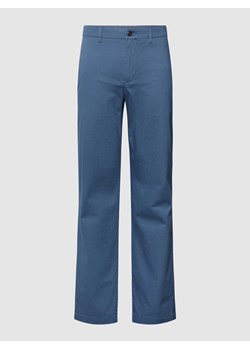 Chinosy o kroju regular fit z fakturowanym wzorem model ‘DENTON’ ze sklepu Peek&Cloppenburg  w kategorii Spodnie męskie - zdjęcie 168097835