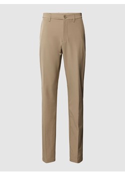 Spodnie w kant model ‘COMUTER’ ze sklepu Peek&Cloppenburg  w kategorii Spodnie męskie - zdjęcie 168098318