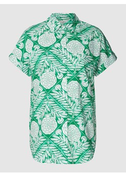 Bluzka koszulowa z wzorem na całej powierzchni ze sklepu Peek&Cloppenburg  w kategorii Koszule damskie - zdjęcie 168098349