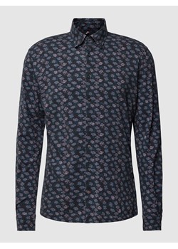 Koszula casualowa z bawełny ze wzorem na całej powierzchni ze sklepu Peek&Cloppenburg  w kategorii Koszule męskie - zdjęcie 168098397