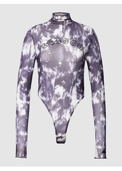 Body z siateczki ze wzorem batikowym ze sklepu Peek&Cloppenburg  w kategorii Body damskie - zdjęcie 168098448