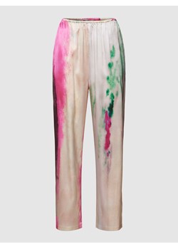 Spodnie z wzorem na całej powierzchni ze sklepu Peek&Cloppenburg  w kategorii Spodnie damskie - zdjęcie 168098668
