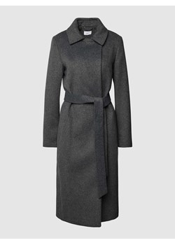 Płaszcz z paskiem w talii ze sklepu Peek&Cloppenburg  w kategorii Płaszcze damskie - zdjęcie 168098779