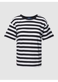T-shirt z okrągłym dekoltem model ‘STRIPE’ ze sklepu Peek&Cloppenburg  w kategorii Bluzki damskie - zdjęcie 168098847