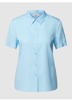 Bluzka koszulowa z lyocellu z listwą guzikową na całej długości ze sklepu Peek&Cloppenburg  w kategorii Koszule damskie - zdjęcie 168098899