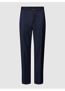 Spodnie do garnituru o kroju regular fit z detalem z logo ze sklepu Peek&Cloppenburg  w kategorii Spodnie męskie - zdjęcie 168098978