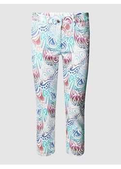 Spodnie z wzorem na całej powierzchni ze sklepu Peek&Cloppenburg  w kategorii Spodnie damskie - zdjęcie 168099077