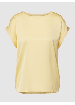 T-shirt z przeszytymi zakończeniami rękawów model ‘ELLETTE’ ze sklepu Peek&Cloppenburg  w kategorii Bluzki damskie - zdjęcie 168099207