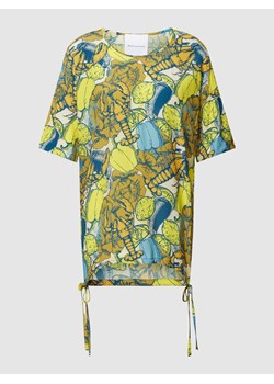 Bluzka z bocznymi wiązaniami model ‘PHILIPPA’ ze sklepu Peek&Cloppenburg  w kategorii Bluzki damskie - zdjęcie 168099209