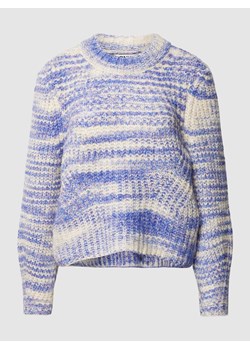 Sweter z dzianiny o dwukolorowym designie model ‘CARMA’ ze sklepu Peek&Cloppenburg  w kategorii Swetry damskie - zdjęcie 168099259