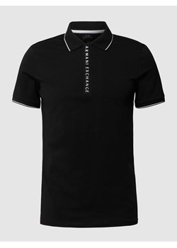 Koszulka polo z detalami z logo ze sklepu Peek&Cloppenburg  w kategorii T-shirty męskie - zdjęcie 168099797