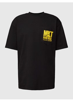 T-shirt z okrągłym dekoltem i kieszenią na piersi ze sklepu Peek&Cloppenburg  w kategorii T-shirty męskie - zdjęcie 168100049