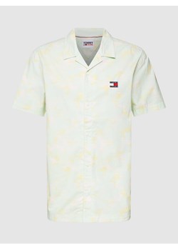 Koszula casulowa o kroju relaxed fit z bawełny ze wzorem na całej powierzchni ze sklepu Peek&Cloppenburg  w kategorii Koszule męskie - zdjęcie 168100377