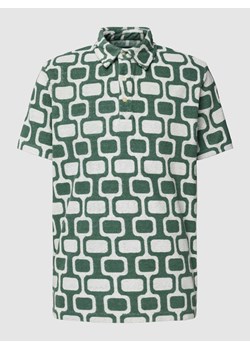 Koszulka polo we wzory na całej powierzchni ze sklepu Peek&Cloppenburg  w kategorii T-shirty męskie - zdjęcie 168100565