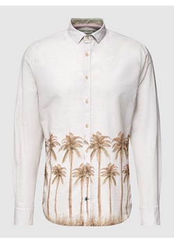 Koszula casualowa z kołnierzykiem typu kent model ‘Palms’ ze sklepu Peek&Cloppenburg  w kategorii Koszule męskie - zdjęcie 168100969