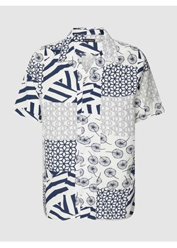 Koszula casualowa o kroju straight fit z wykładanym kołnierzem ze sklepu Peek&Cloppenburg  w kategorii Koszule męskie - zdjęcie 168101116