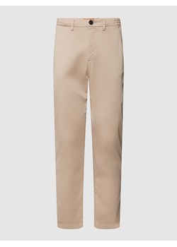 Spodnie z detalem z logo model ‘Hunt’ ze sklepu Peek&Cloppenburg  w kategorii Spodnie męskie - zdjęcie 168101605