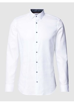 Koszula premium o kroju super slim fit z kołnierzykiem typu kent ze sklepu Peek&Cloppenburg  w kategorii Koszule męskie - zdjęcie 168102105