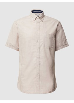 Koszula casualowa z fakturowanym wzorem ze sklepu Peek&Cloppenburg  w kategorii Koszule męskie - zdjęcie 168102436