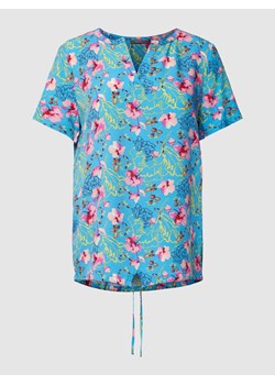 Bluzka z wiskozy z kwiatowym nadrukiem ze sklepu Peek&Cloppenburg  w kategorii Bluzki damskie - zdjęcie 168102486