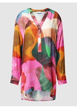Bluzka z wiskozy ze wzorem na całej powierzchni ze sklepu Peek&Cloppenburg  w kategorii Bluzki damskie - zdjęcie 168102496