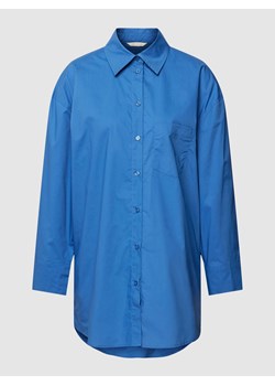 Bluzka koszulowa o kroju oversized z kieszenią na piersi ze sklepu Peek&Cloppenburg  w kategorii Bluzki damskie - zdjęcie 168102527