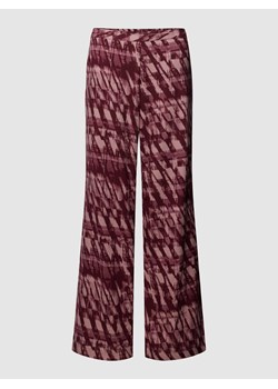 Spodnie od piżamy z wiskozy ze wzorem na całej powierzchni model ‘WOVEN’ ze sklepu Peek&Cloppenburg  w kategorii Piżamy damskie - zdjęcie 168102595