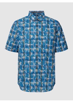 Koszula casualowa o kroju regular fit ze wzorem na całej powierzchni ze sklepu Peek&Cloppenburg  w kategorii Koszule męskie - zdjęcie 168102648