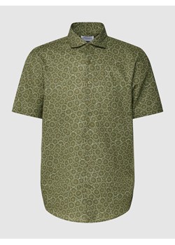 Koszula casualowa o kroju relaxed fit z kołnierzykiem typu kent ze sklepu Peek&Cloppenburg  w kategorii Koszule męskie - zdjęcie 168102919