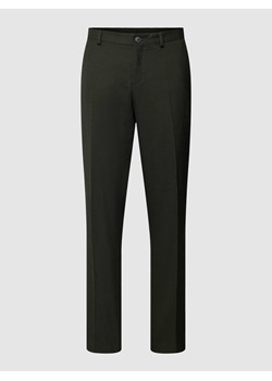 Spodnie o kroju slim fit z kantem ze sklepu Peek&Cloppenburg  w kategorii Spodnie męskie - zdjęcie 168102975
