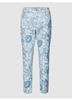 Spodnie ze wzorem na całej powierzchni model ‘ORNELLA’ ze sklepu Peek&Cloppenburg  w kategorii Jeansy damskie - zdjęcie 168103375