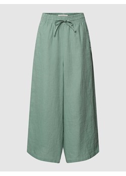 Spodnie lniane z wpuszczanymi kieszeniami model ‘CATCH’ ze sklepu Peek&Cloppenburg  w kategorii Spodnie damskie - zdjęcie 168103408