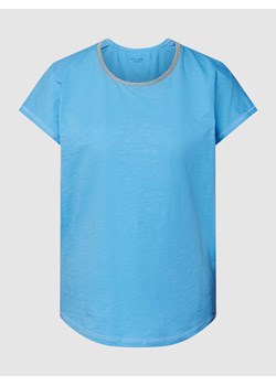 T-shirt z okrągłym dekoltem ze sklepu Peek&Cloppenburg  w kategorii Bluzki damskie - zdjęcie 168103409