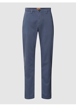 Spodnie z detalem z logo model ‘Hunt’ ze sklepu Peek&Cloppenburg  w kategorii Spodnie męskie - zdjęcie 168103468