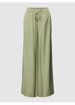 Spodnie materiałowe z elastycznym pasem ze sklepu Peek&Cloppenburg  w kategorii Spodnie damskie - zdjęcie 168103728