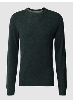Sweter z dzianiny z efektem melanżu ze sklepu Peek&Cloppenburg  w kategorii Swetry męskie - zdjęcie 168104386