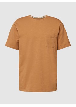 T-shirt z kieszenią na piersi model ‘SLUB YARN’ ze sklepu Peek&Cloppenburg  w kategorii T-shirty męskie - zdjęcie 168104688