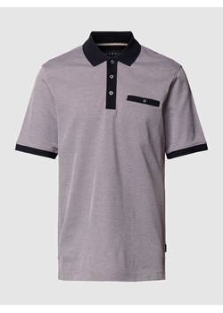 Koszulka polo z obszyciem w kontrastowym kolorze ze sklepu Peek&Cloppenburg  w kategorii T-shirty męskie - zdjęcie 168105255