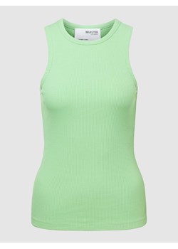 Top z efektem prążkowania model ‘FANNA’ ze sklepu Peek&Cloppenburg  w kategorii Bluzki damskie - zdjęcie 168105316