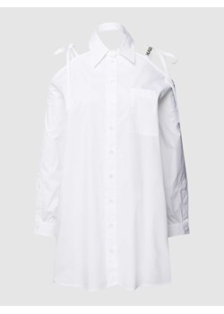 Długa bluzka z wykładanym kołnierzem model ‘Kivy’ ze sklepu Peek&Cloppenburg  w kategorii Koszule damskie - zdjęcie 168105437
